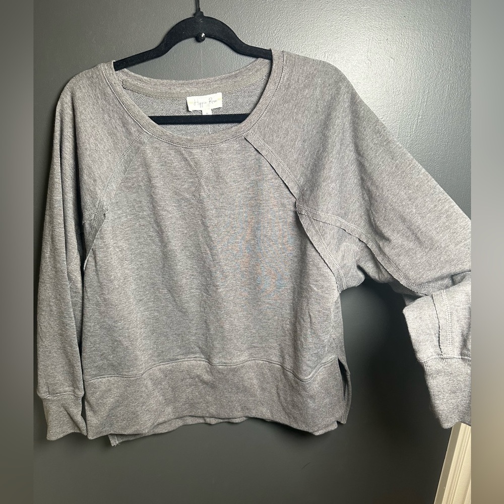 Hippie Rose | Gray Sweatshirt | NWT | Medium - Picture 2 of 6